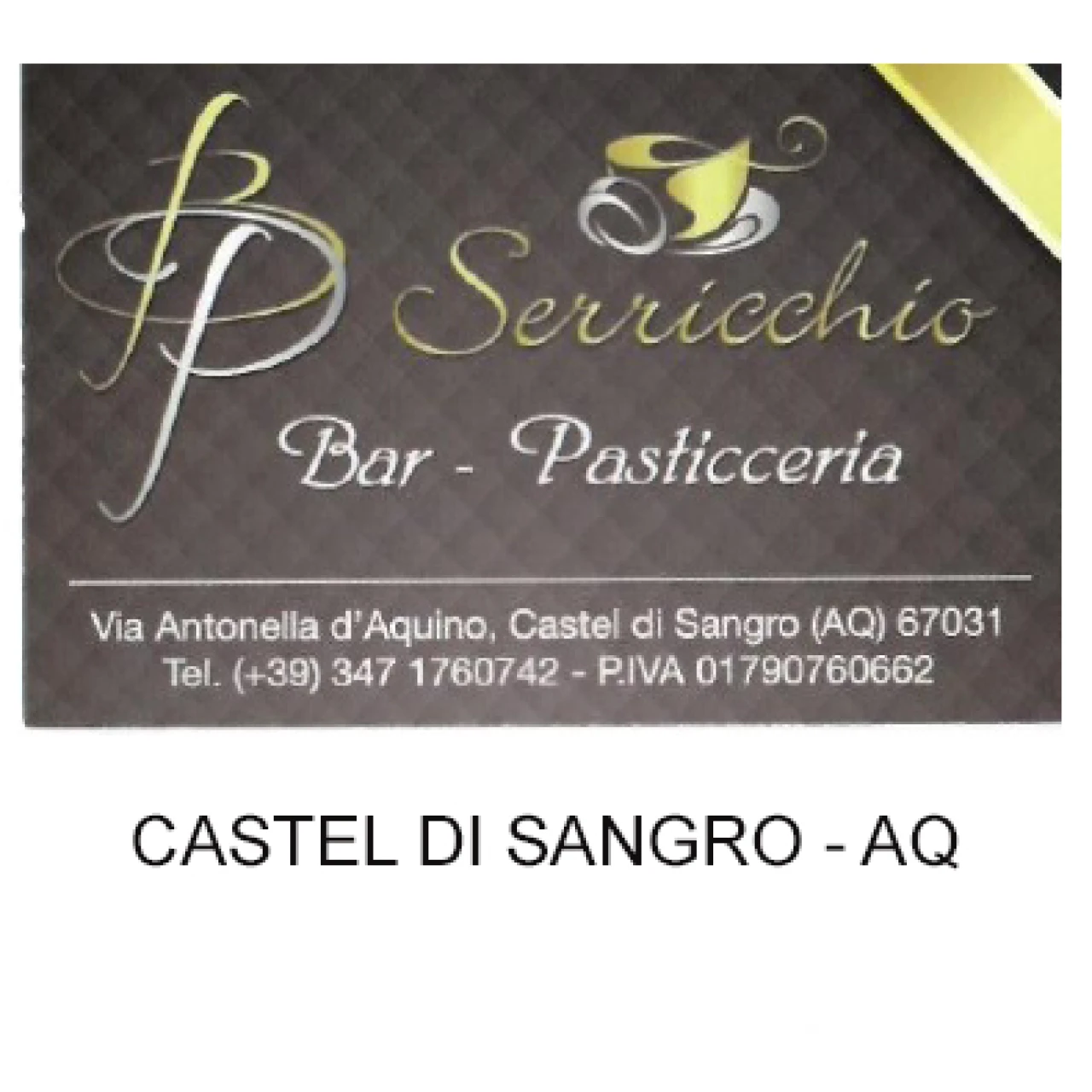Banner Bar Serricchio Castel Di Sangro 306 per 306 pixel